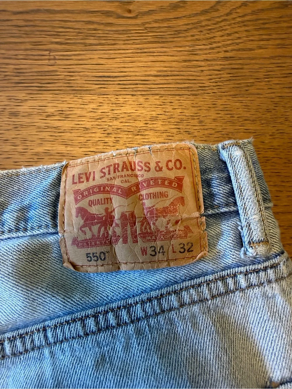 Vintage Levi’s 550’s